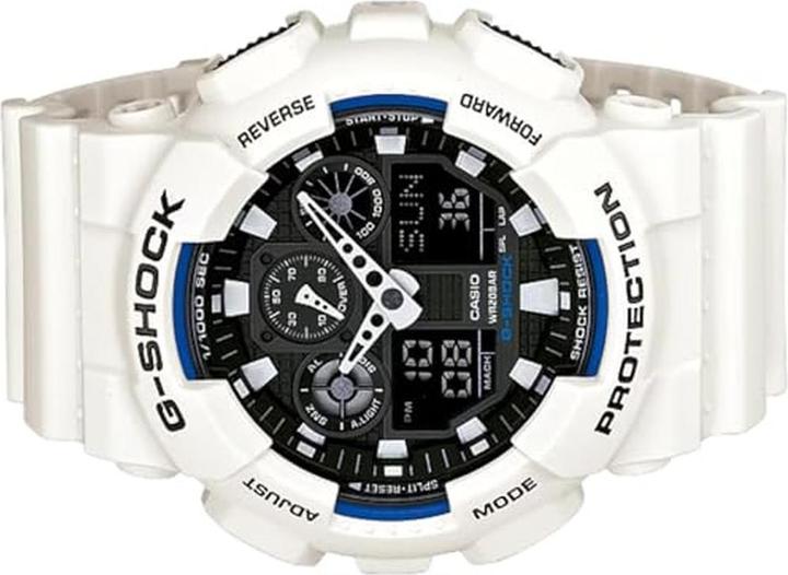 Actual product image Casio Ga-100b-7aer (Chronograph, Power reserve display, 51 mm)