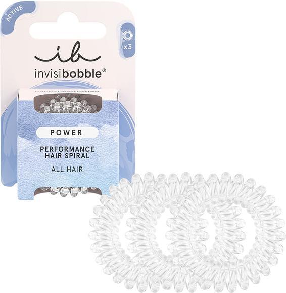 Immagine prodotto Invisibobble Fascetta per capelli Power trasparente 3 pezzi (Elastico per capelli)