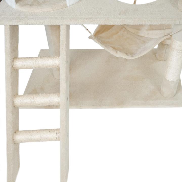 Produktbild Wiltec Kratzbaum (141 cm, Beige)