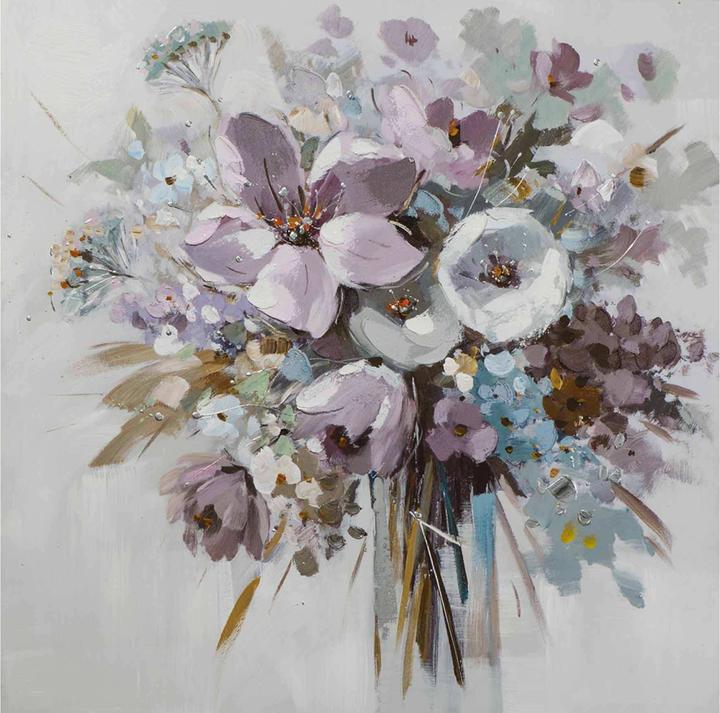 Produktbild Alldecor Bild Blumenstrauss (80 x 80 cm)