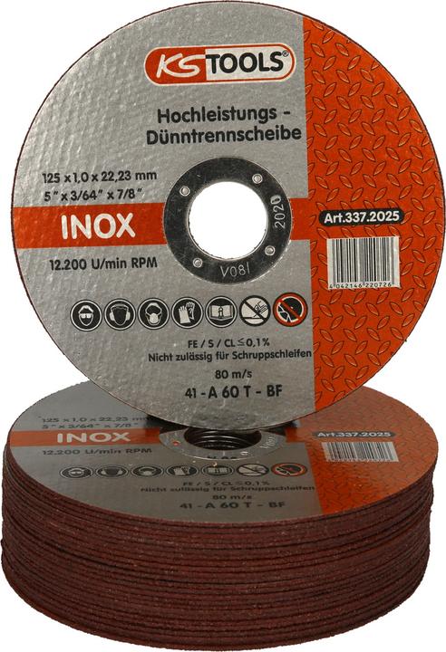 Produktbild KS Tools Hochleistungs-Dünntrennscheibe