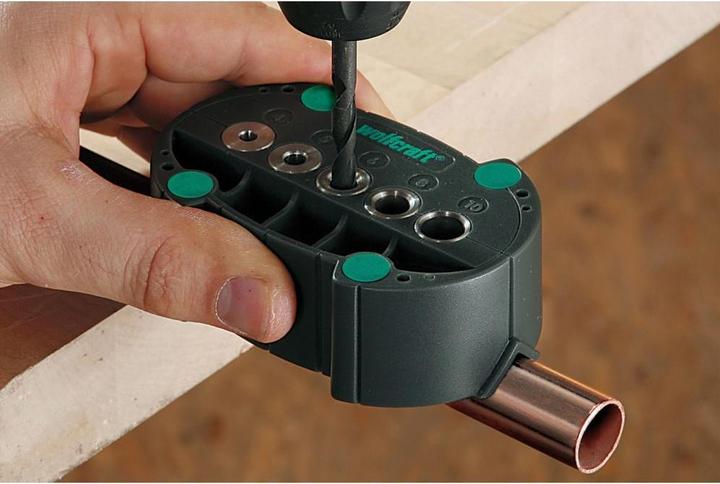 Actual product image wolfcraft 1 accumobil - mobile drilling aid