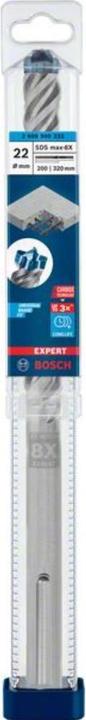 Produktbild Bosch Professional Zubehör EXPERT SDS max-8X Hammerbohrer, 22 x 200 x 320 mm (4-22 Millimeter)
