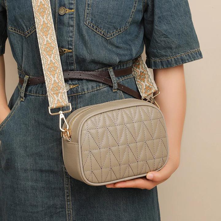 Produktbild Only-Bags.Store Hohe Qualität Echtes Leder Crossbody Schultertaschen Rindsleder Handtasche Messenger Tote Sac