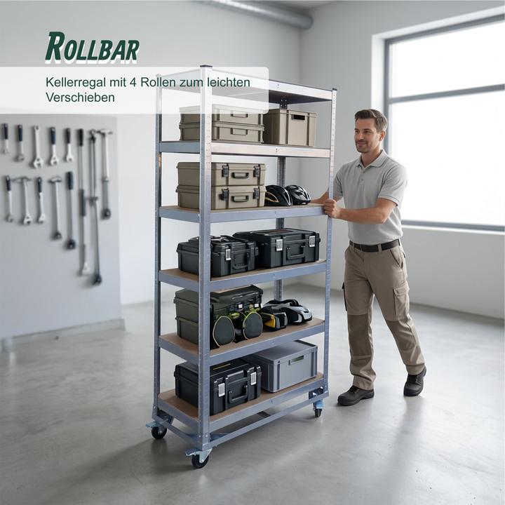 Produktbild Relaxdays Schwerlastregal