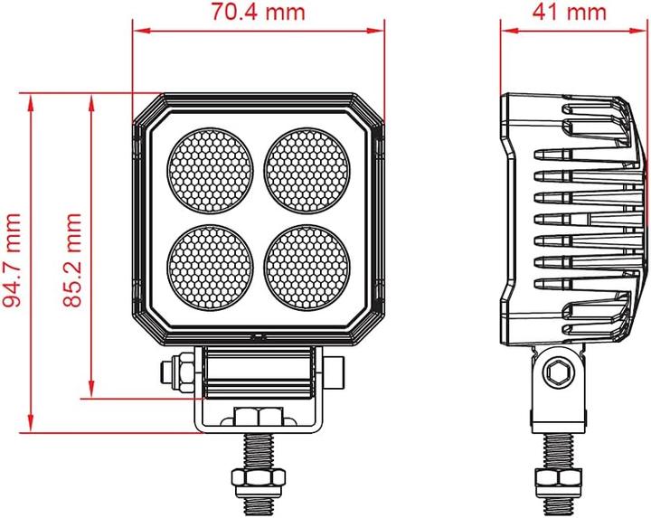 Image du produit Adluminis LED Arbeitsscheinwerfer