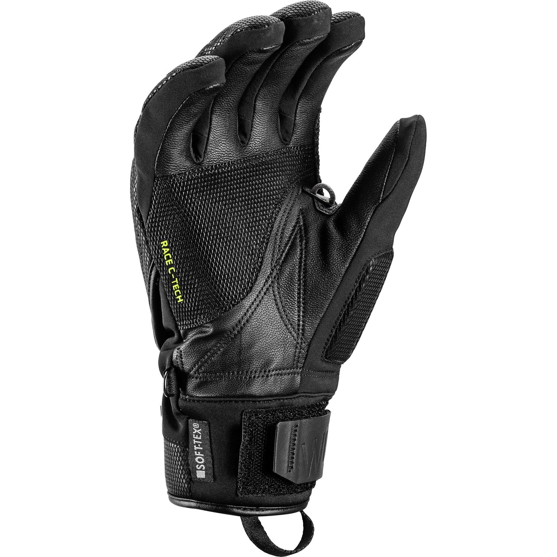 Thumbnail - Leki, Herren, Handschuhe, WCR C Tech 3D, Gelb, Schwarz, (XXL)