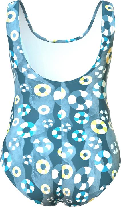 Produktbild Ulla Popken Badeanzug, Schwimmringe, ohne Softcups, Rundhals (58)