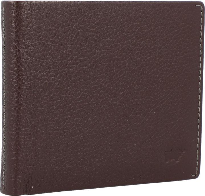 Actual product image Braun Büffel Prato wallet RFID leather 11 cm