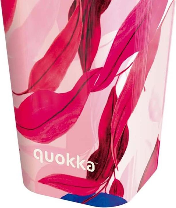 Actual product image Quokka Vaso Cafe Doble Pared - Doppelwandiger Becher 450 ml (Satsuma) (0.45 l)