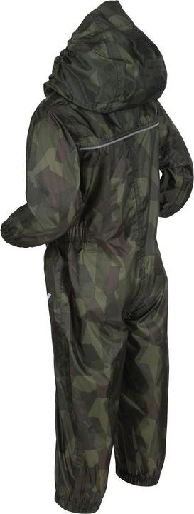 Actual product image Regatta Great Outdoors Childrens Toddlers Puddle IV Waterproof Rainsuit (86)