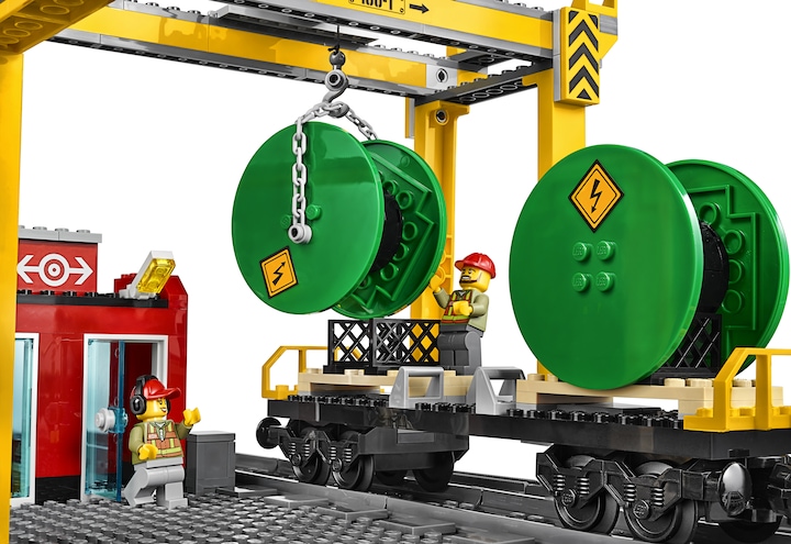 Produktbild LEGO City Güterzug (60052, LEGO Seltene Sets, LEGO City)