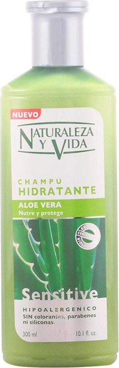 Produktbild NaturVital CHAMPU SENSITIVE hidratante 300 ml (300 ml, Flüssiges Shampoo)
