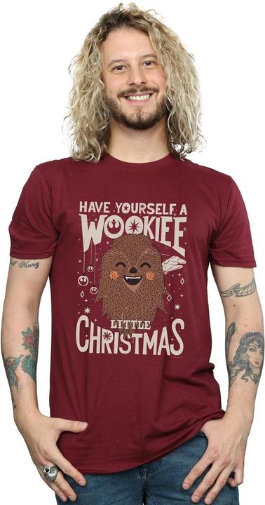 Image du produit Star Wars - T-shirt WOOKIEE LITTLE CHRISTMAS - Homme (XL)