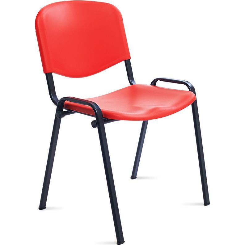 Rocada, Stühle, Stapelstuhl Sitzschale Kunststoff rot