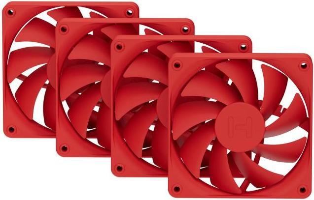 Hyte FA12 Red (120 mm, 4x)