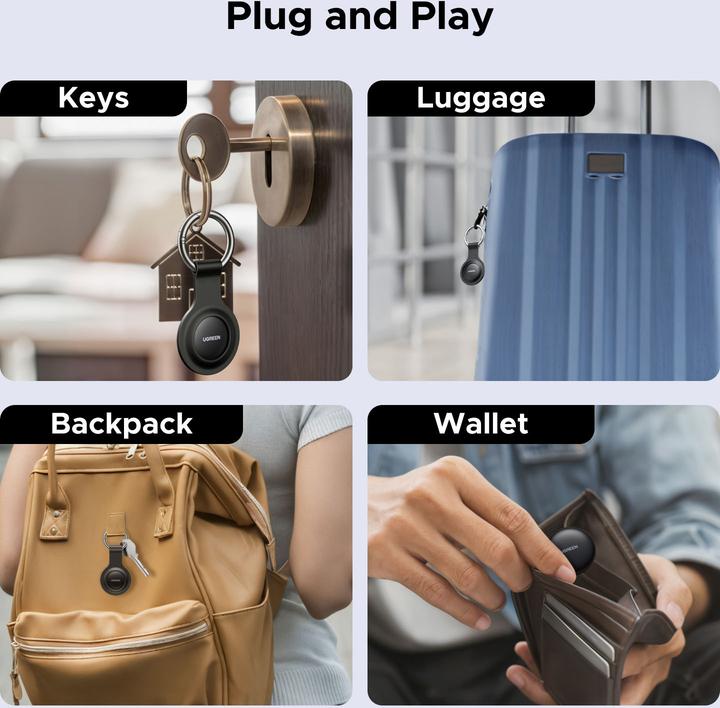 Produktbild Ugreen Smart Tag-Ortungsgerät für iPhone CM520 60387 (iOS)