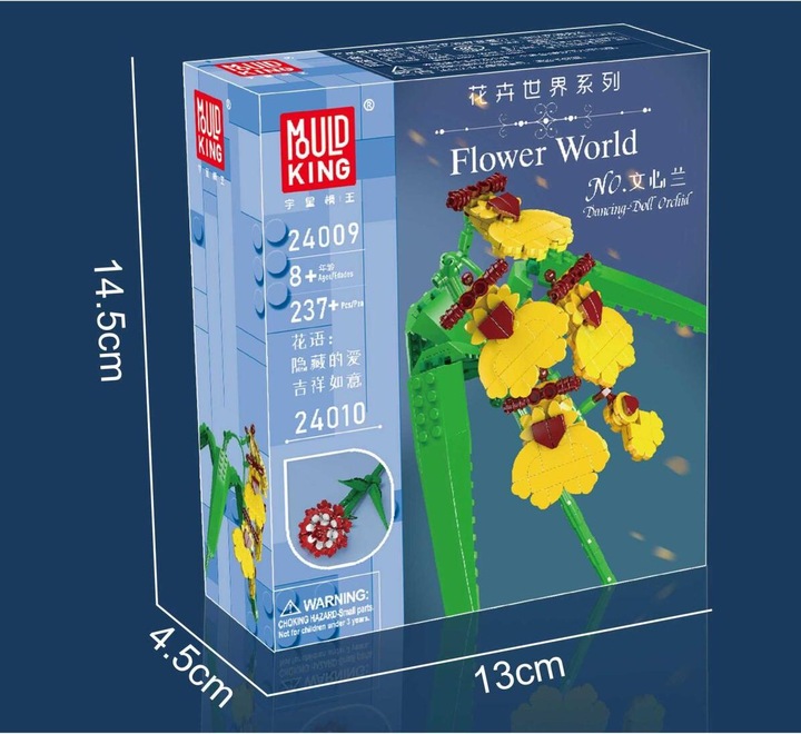 Produktbild Mould King Goldene Orchidee