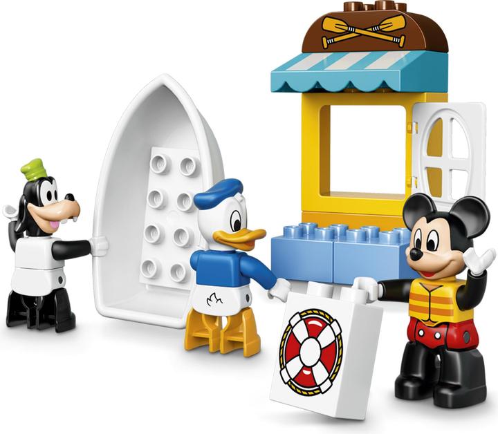 Actual product image LEGO Micky's beach house (10827)