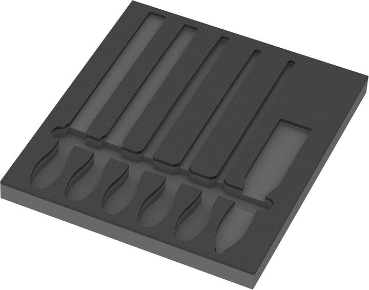 Actual product image Wera 9783 Foam insert Pferd file set 1 (Cut 2, 392 mm)