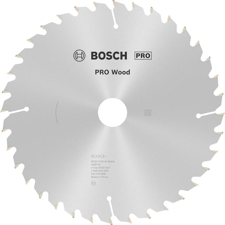 Immagine prodotto Bosch Professional Zubehör Lama per sega circolare PRO Wood, 230 x 2,8 x 30 mm