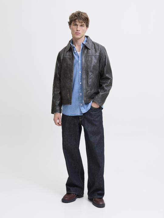 Immagine prodotto Jack & Jones Jorclean Leather Jacket Styd Aw25 (S)