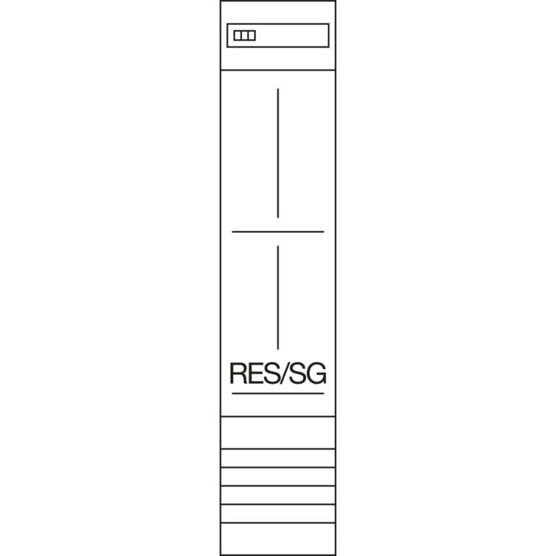 Hager HAG ZH43X1 Komplettfeld universZ H=1200mm 1-feldig 1ZP/TRE, Elektronikzubehör + Gehäuse, Weiss