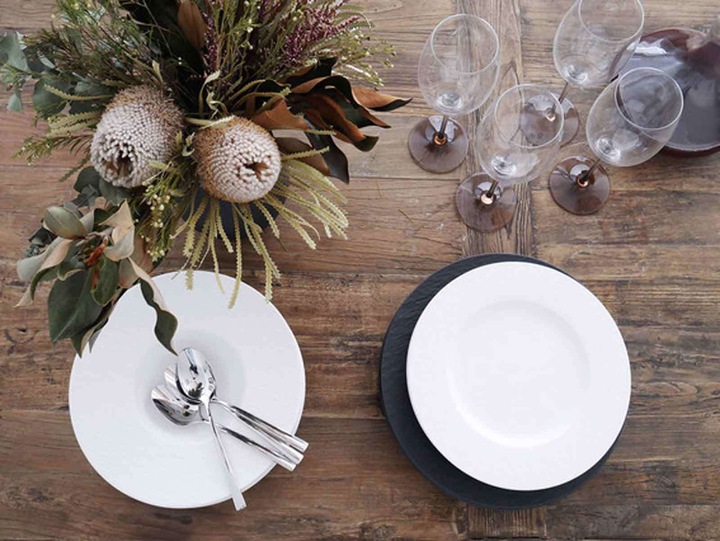 Actual product image Villeroy & Boch Frühstücksteller Manufacture Rock blanc (1 x, 22 cm)