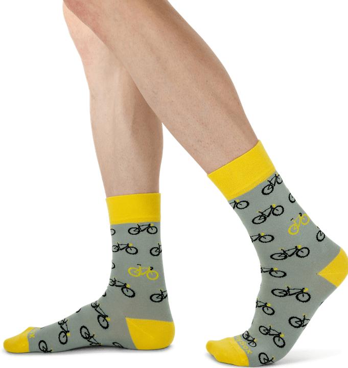 Produktbild Dirtysox Bici - Freizeitsocken - Grau (40 - 43)