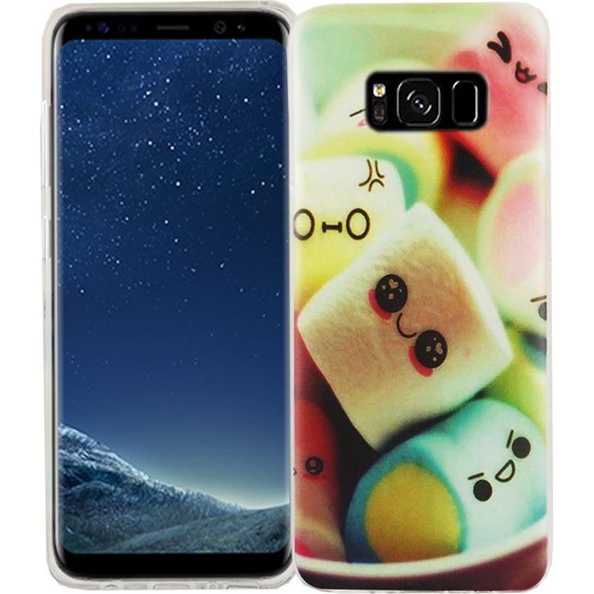 König Design Handyhülle für Samsung Galaxy S8 Schutzcase Backcover Bumper Etuis Rahmen Bunt (Samsung Galaxy S8+), Smartp...
