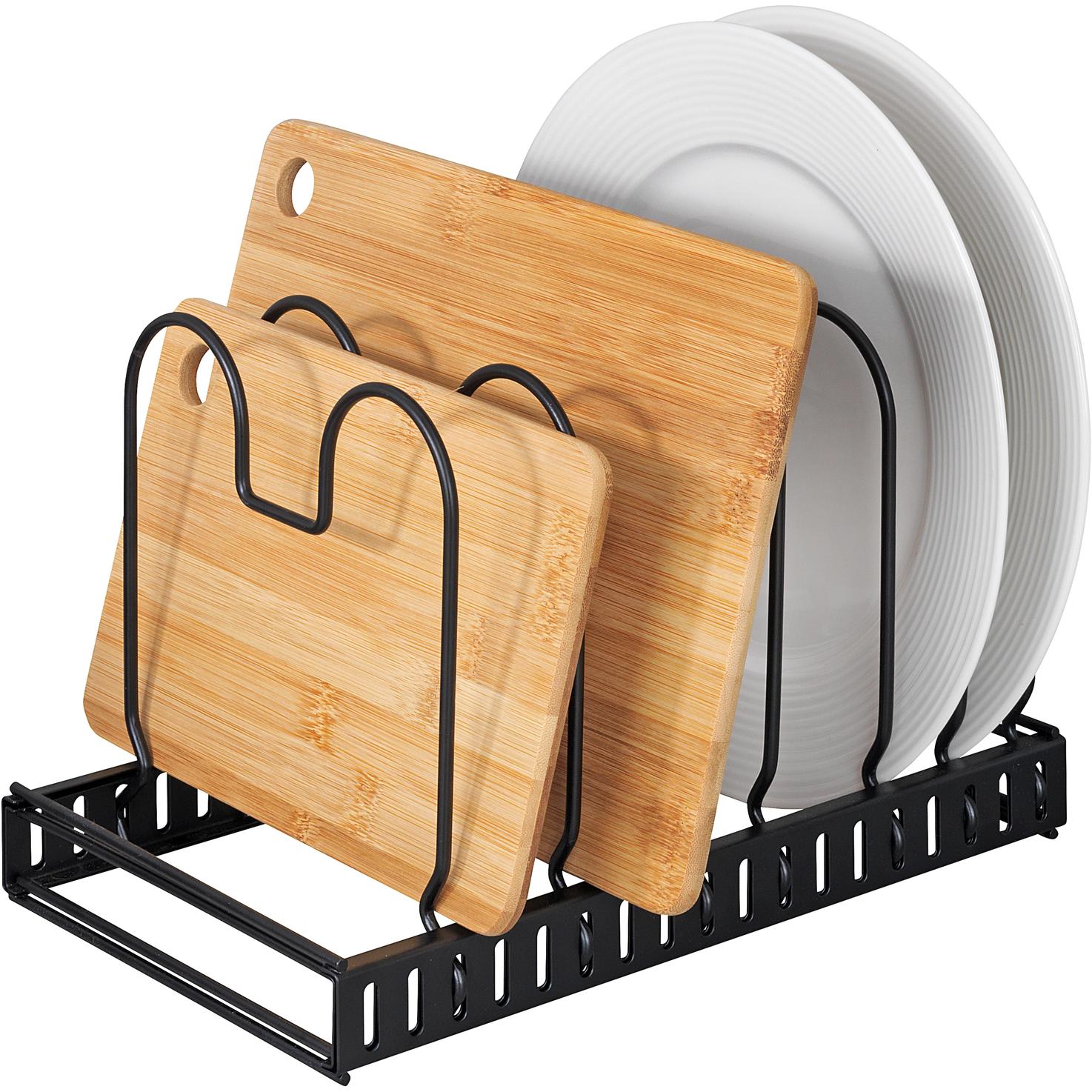 Thumbnail - Wenko Deckel- und Pfannenhalter, Abtropfgestell, Schwarz