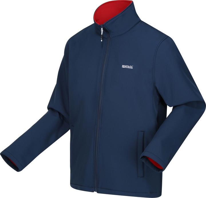 Rouge vif, Bleu jean foncé