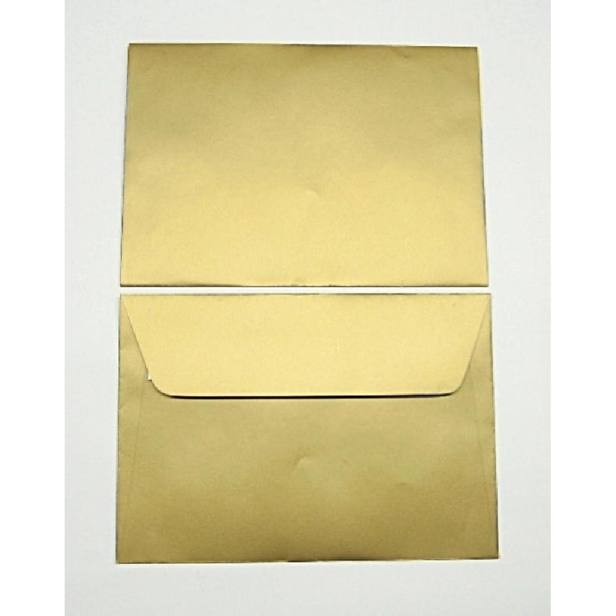 Thumbnail - Blanke, Briefumschlag, Briefumschläge C6 130g/qm haftklebend VE=100 Stück gold (C6, 100 x)