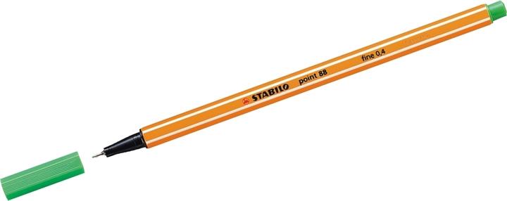 Produktbild STABILO Fineliner point 88 10 Stück, Hellgrün (Hellgrün, 10 x)