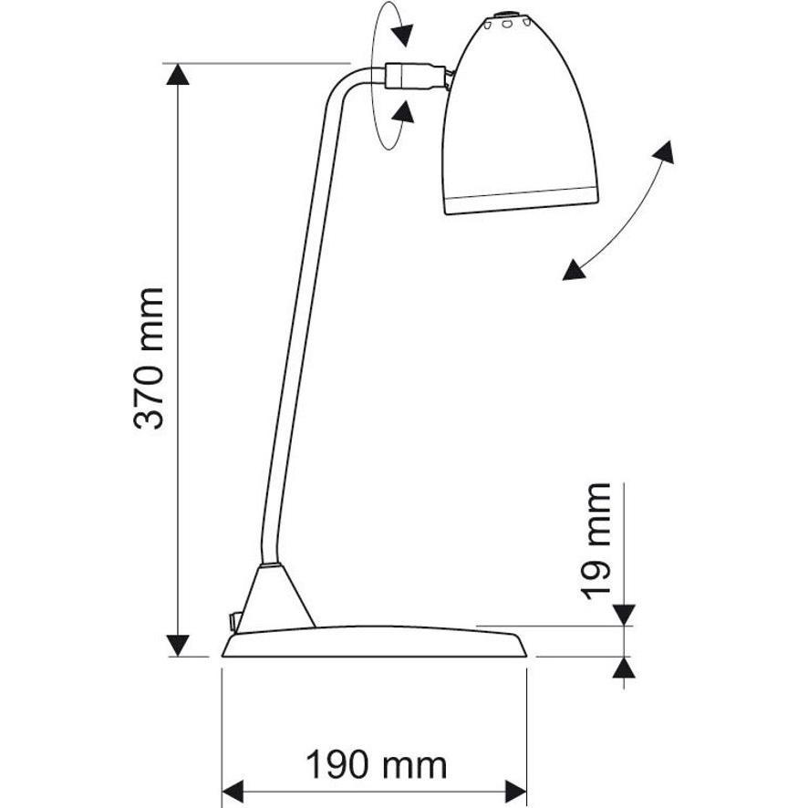 Thumbnail - Maul, Tischlampe, Maulstarlet (350 lm, E27)