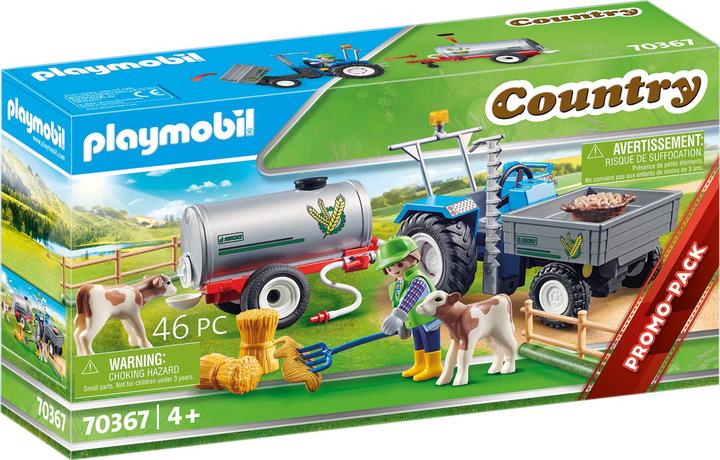 Playmobil Ladetraktor mit Wassertank (70367, Playmobil Country)