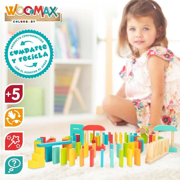 Immagine prodotto Woomax Domino 100 pezzi (6 pezzi)