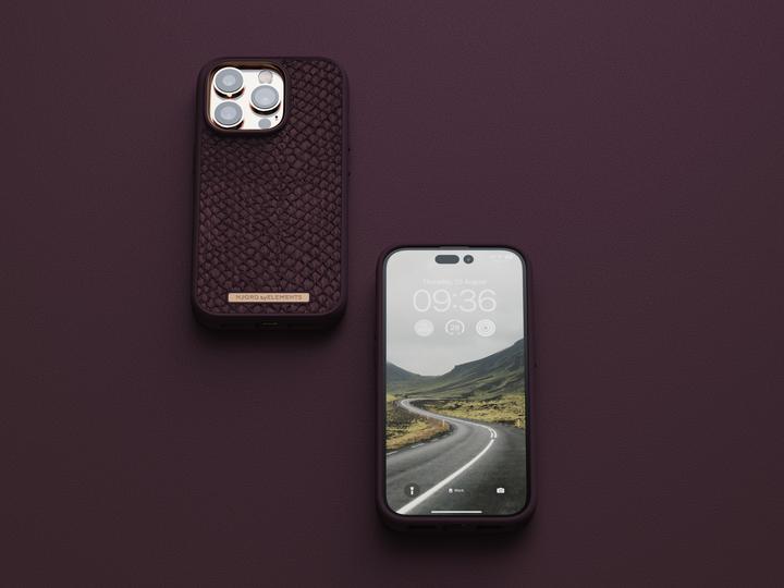 Image du produit Njord Salm.Leather Magsafe Case (Apple iPhone 14 Pro)