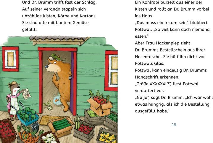 Produktbild Kleine Lesehelden: Dr. Brumm und die verflixte Gemüsekiste (Deutsch, Daniel Napp, Thorsten Saleina, 2025)