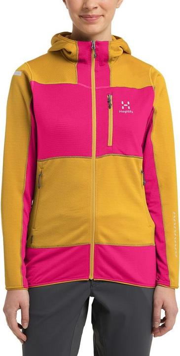 Produktbild Haglöfs L.I.M Mid Fast Hood Women Autumn leaves/ultra pink (L)