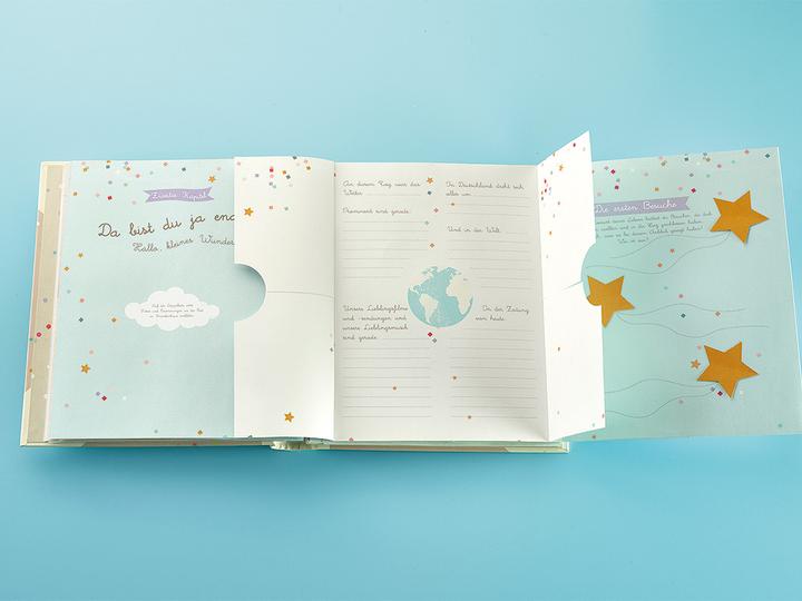 Produktbild Dein Babyalbum - Hallo, kleines Wunder (25.50 x 23.50 cm)