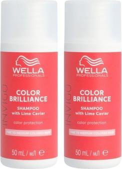Produktbild Wella Invigo Color Brillance Shampoo Feines bis mittelfarbiges Haar (Flüssiges Shampoo, 50 ml)