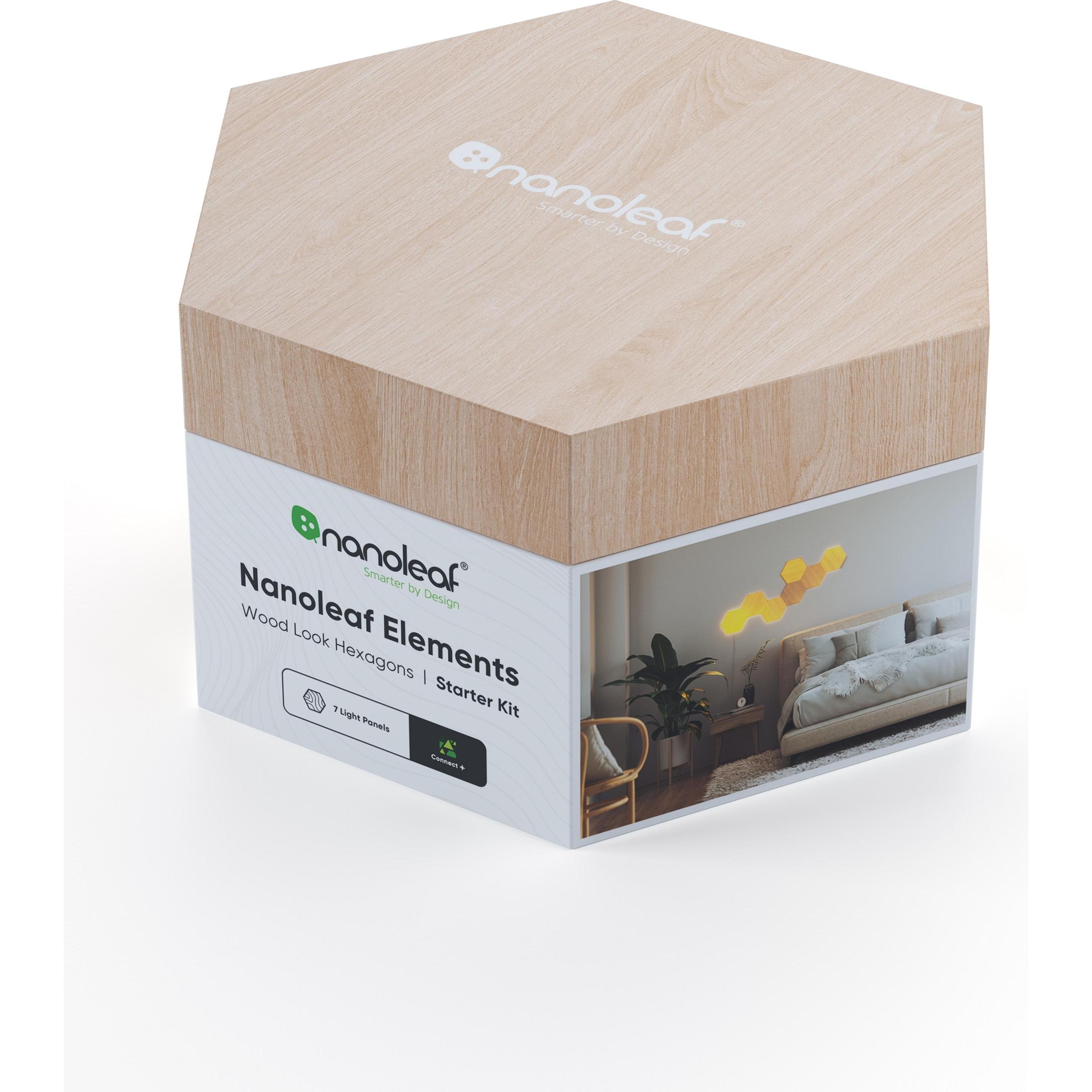 Thumbnail - Nanoleaf, Wandleuchte + Deckenleuchte, Wood (22 lm)