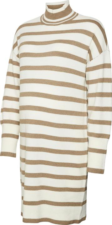 Immagine prodotto Mamalicious Vestibilità regolare Collo alto Polsini a coste Maniche raglan Abito corto Abito in maglia (L)