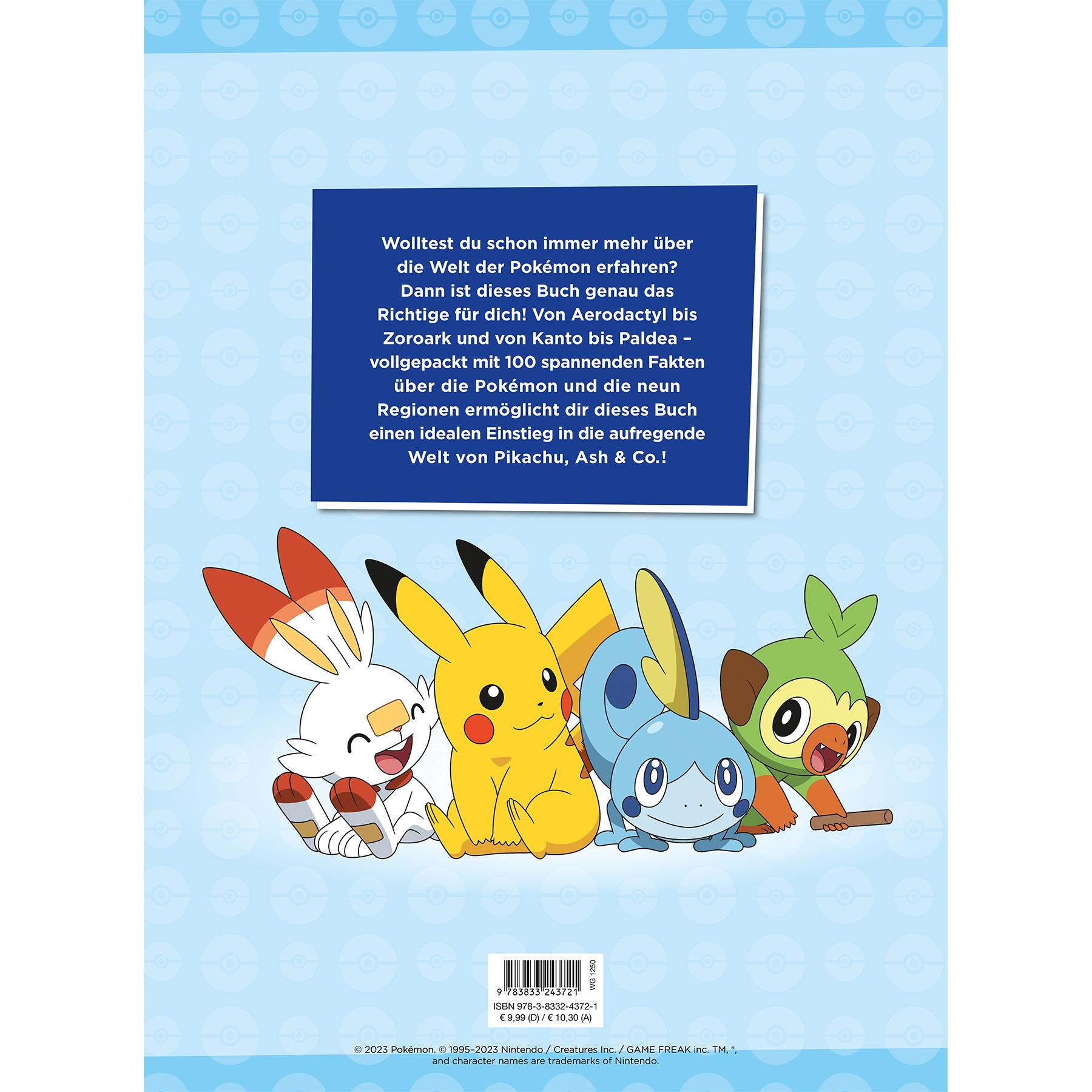 Thumbnail - Pokémon 100 Fakten über Pokémon, Kinderbücher von Pokémon, Panini