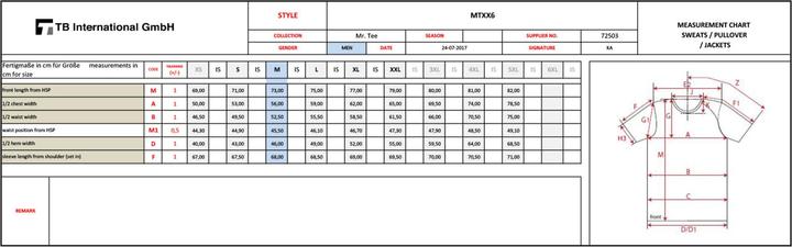 Produktbild Mister Tee Compton Hoody (M)