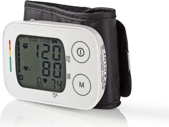 Image du produit Nedis Tensiomètre au poignet | LCD | Heure/Date | 4 x (Tensiomètre au poignet)