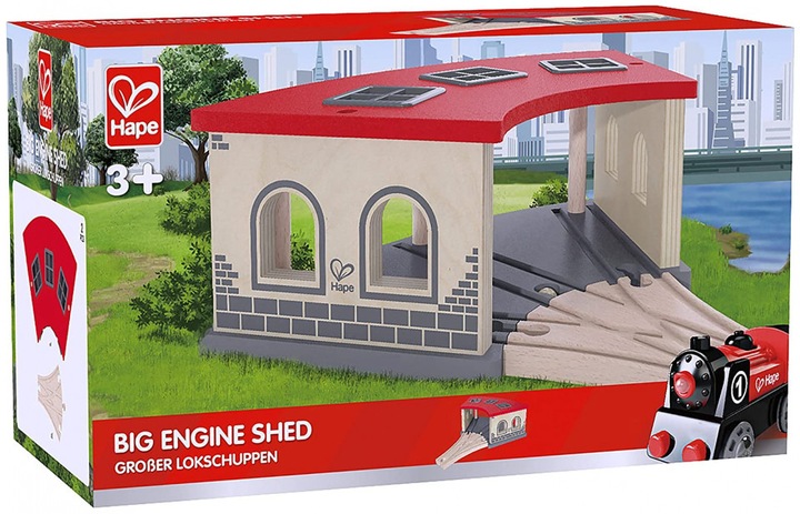 Image du produit Hape Grande remise à locomotives