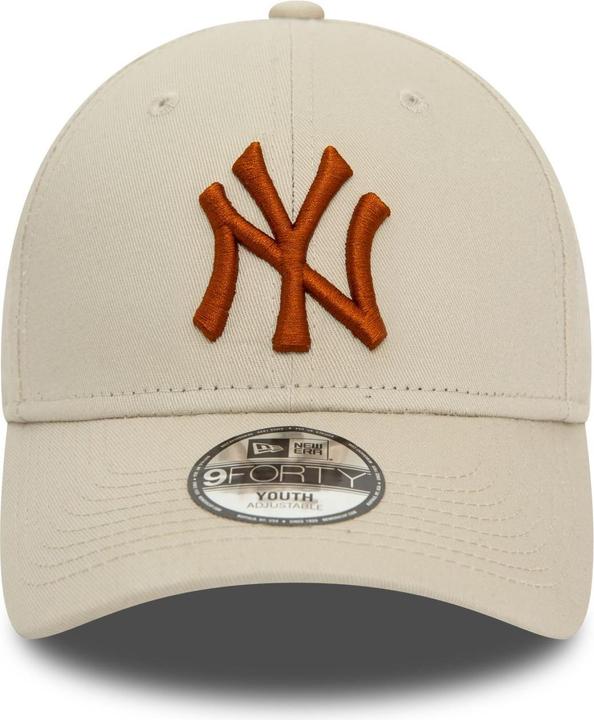 Produktbild New Era 9Forty Kinder Cap - New York Yankees stone - Youth (54, 55, 56)