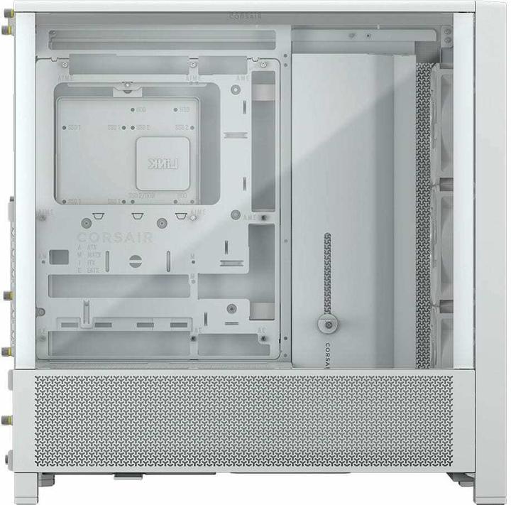 Produktbild Corsair Geh Midi FRAME 4000D RS Mid-Tower, White (Mini-ITX, ATX, mATX)
